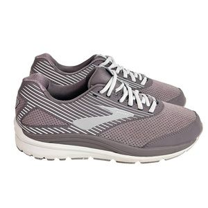 Brooks Addiction Walker Suede Shark/Alloy/Oyster size 7.5